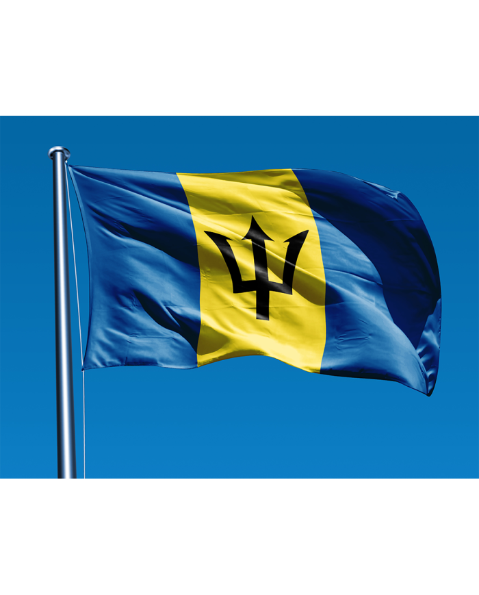 Bandera Barbados exterior