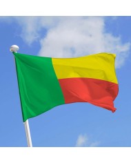 Bandera Benín exterior