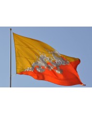 Bandera Bhután exterior