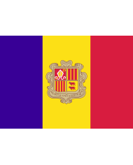 Bandera Andorra exterior