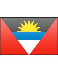 Bandera Antigua y Barbuda 10 x 15 cm. Bandera Antigua y Barbuda 10 x 15 cm.
