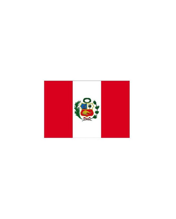 Bandera Perú 10 X 15 Cm