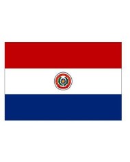 Bandera Paraguay 10 x 15 cm.