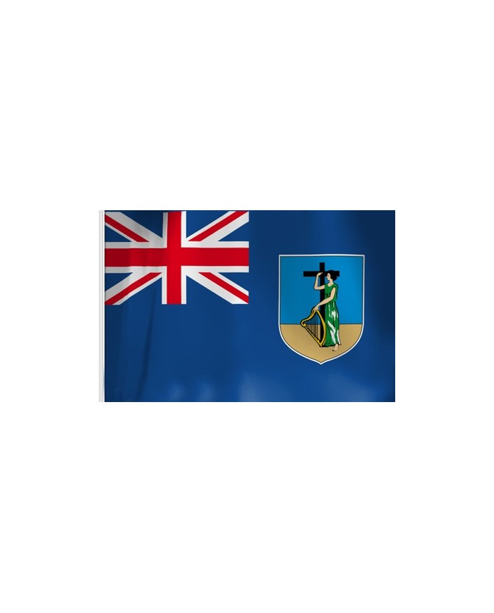 Bandera Montserrat 10 x15 cm. Bandera Montserrat 10 x15 cm.