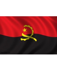 Bandera Angola exterior