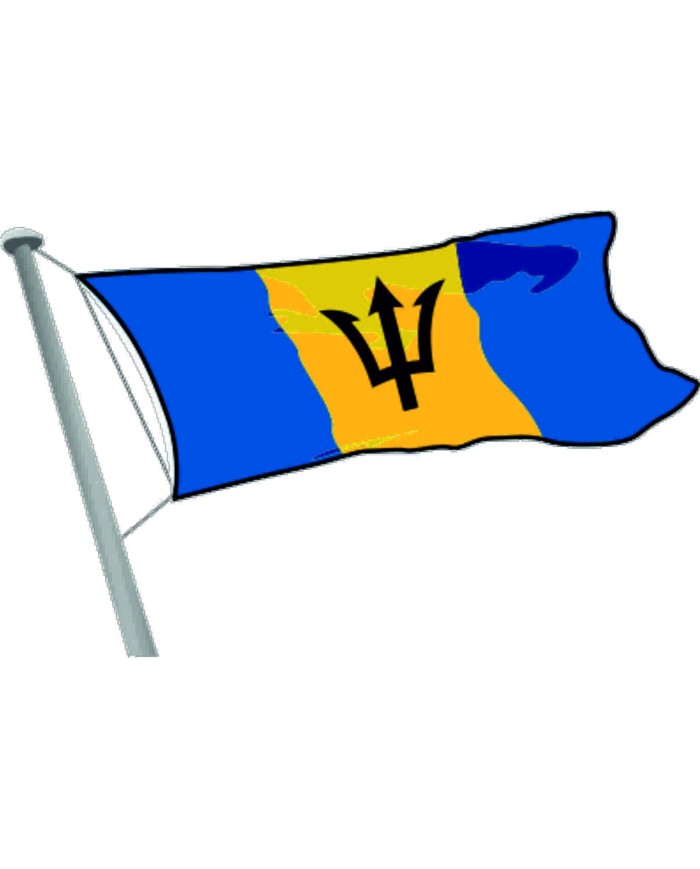 Bandera Barbados exterior