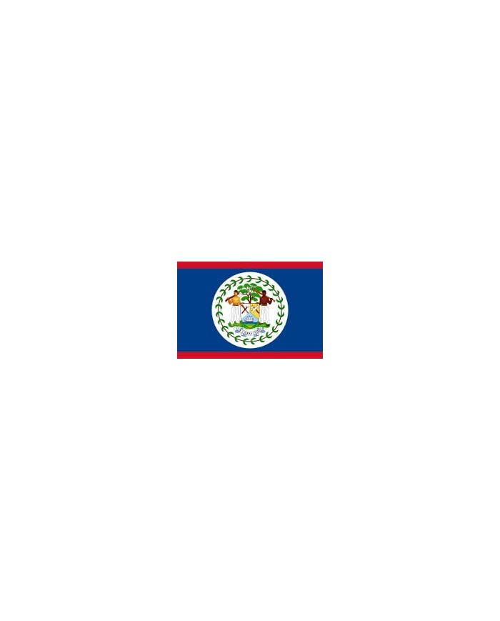 Bandera Belice 10 x 15 cm. Bandera Belice 10 x 15 cm.