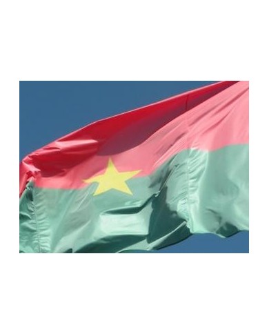 Bandera Burkina Faso exterior Bandera Burkina Faso exterior