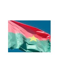 Bandera Burkina Faso exterior