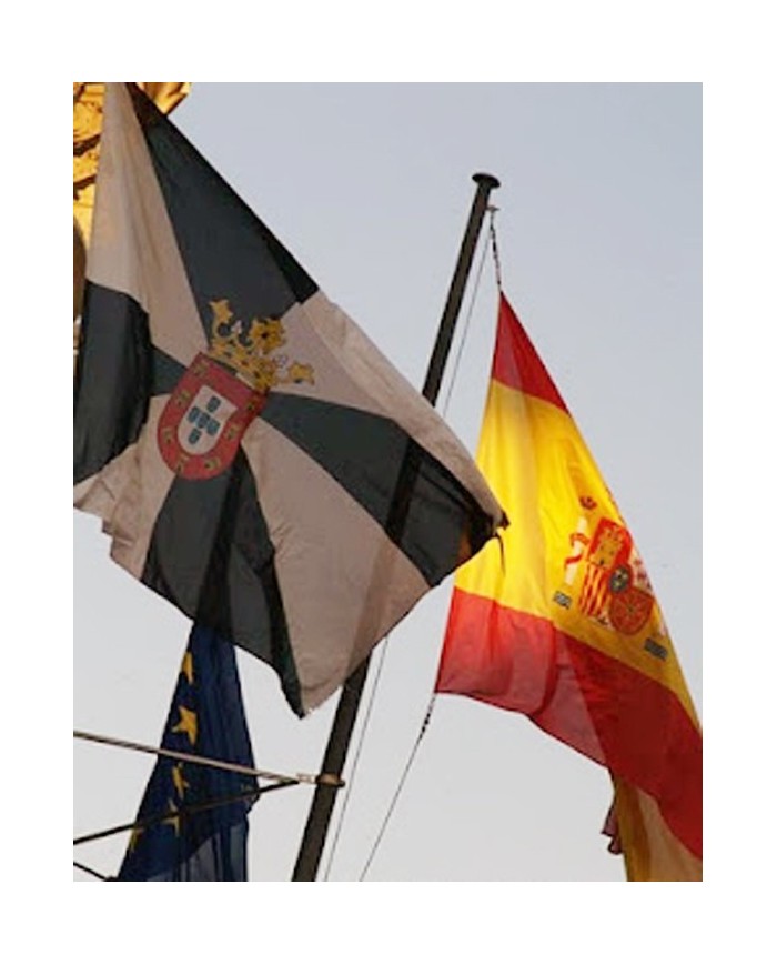 Bandera Ceuta exterior Bandera Ceuta exterior