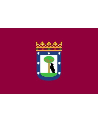 Bandera Madrid ciudad Bandera Madrid ciudad