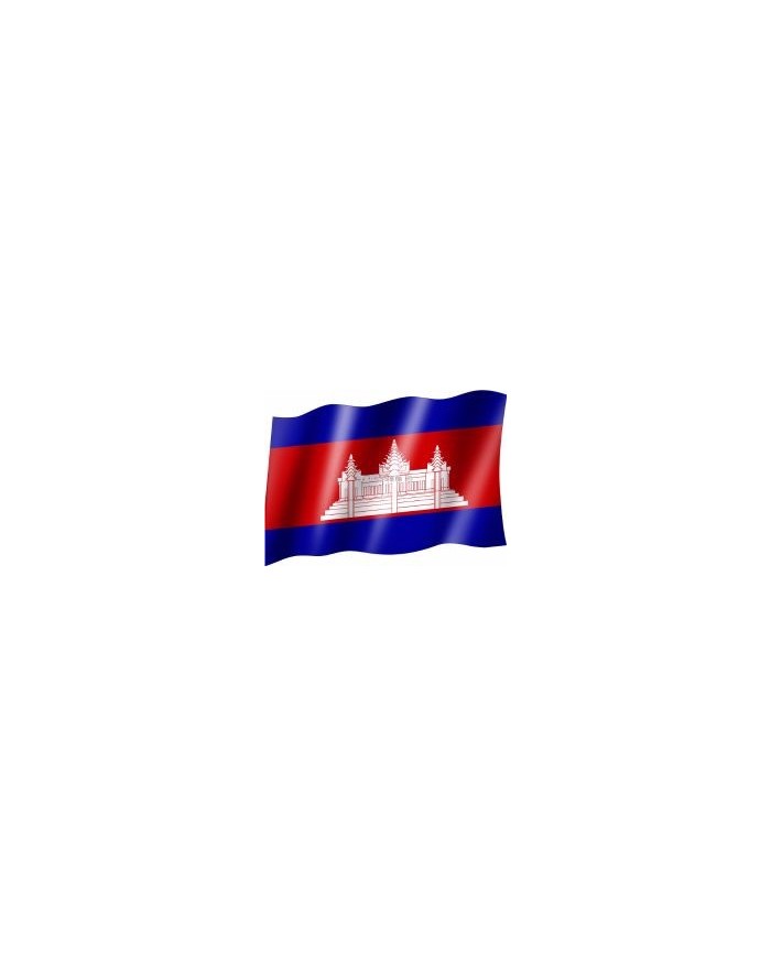 Bandera Camboya exterior