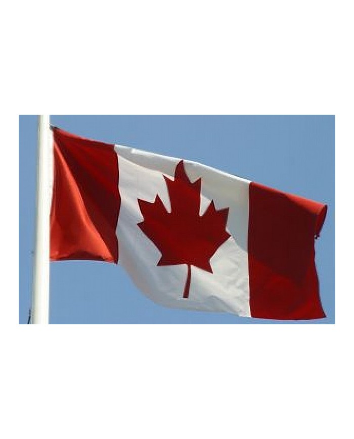 Bandera Canadá exterior