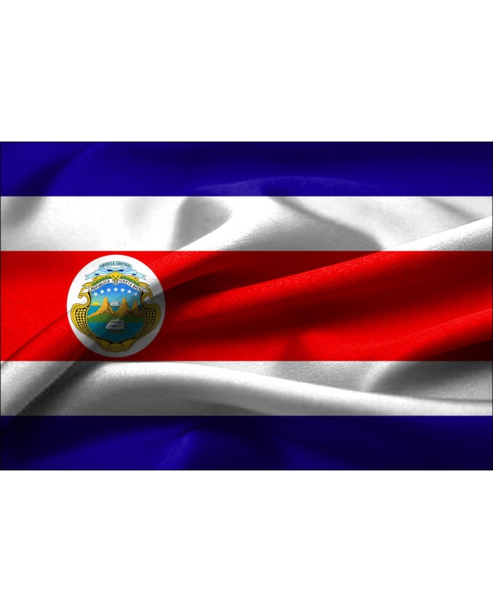 Bandera Costa Rica exterior