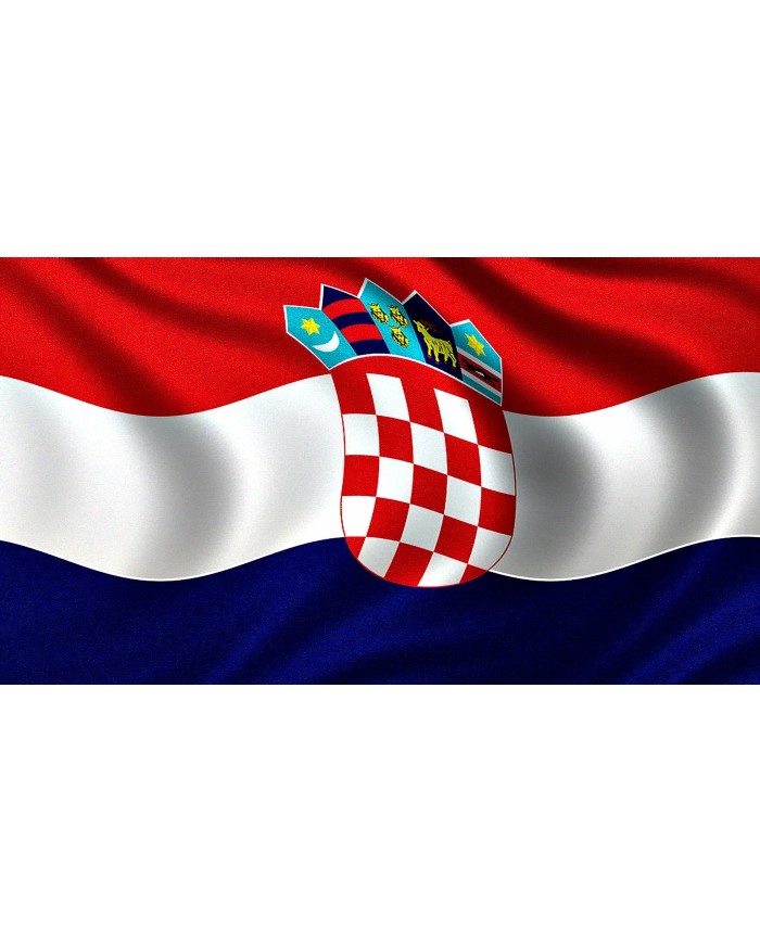 Bandera Croacia exterior • BanderasEuropa.com