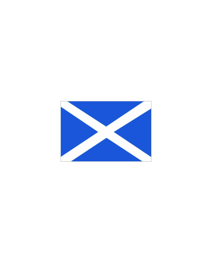 Bandera Escocia 10 x 15 cm.