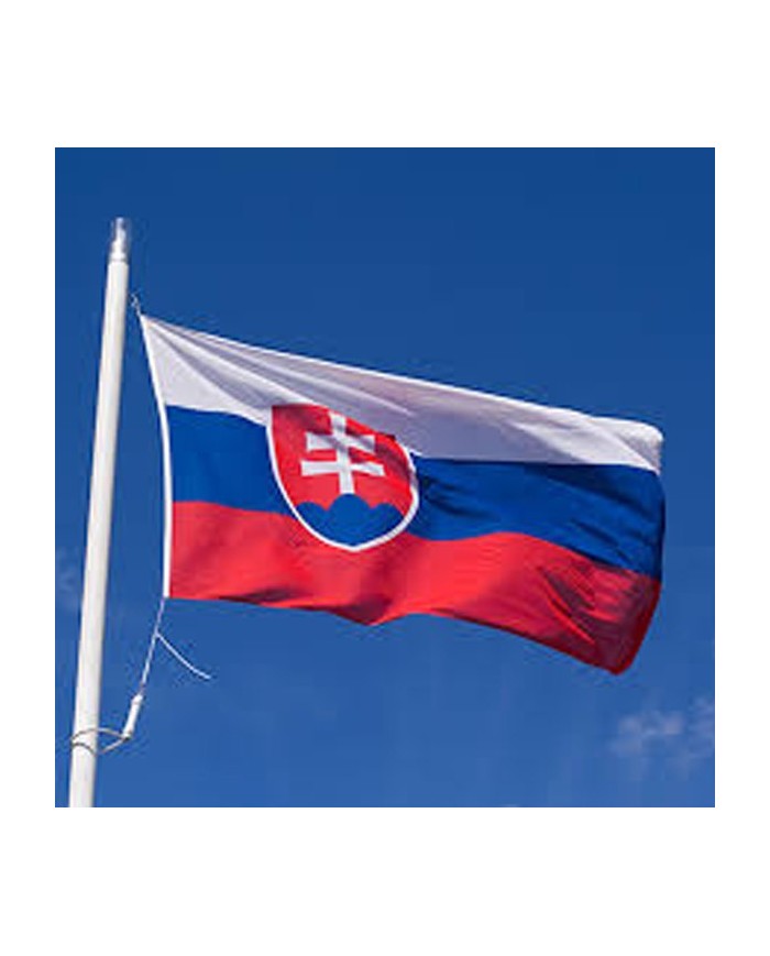 Bandera Eslovaquia exterior