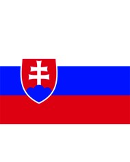 Bandera Eslovaquia exterior