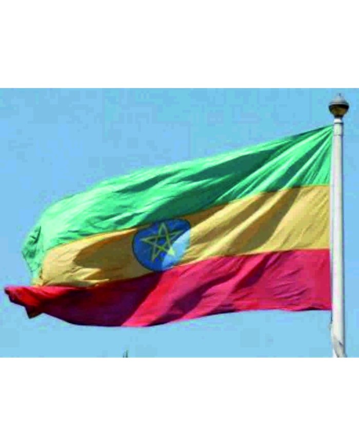 Bandera Etiopia exterior