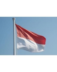 Bandera Indonesia exterior