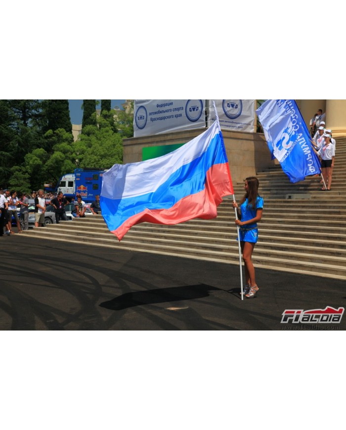 Bandera Rusia exterior Bandera Rusia exterior