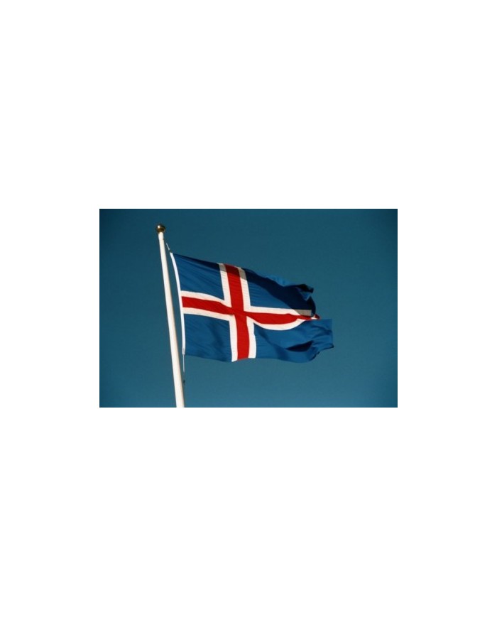 Bandera Islandia exterior Bandera Islandia exterior