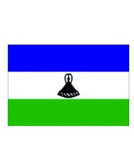 Bandera Lesotho 10 x 15 cm.