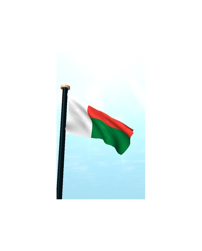 Bandera Madagascar exterior