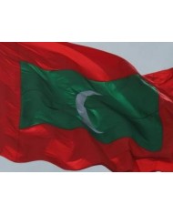 Bandera Maldivas exterior