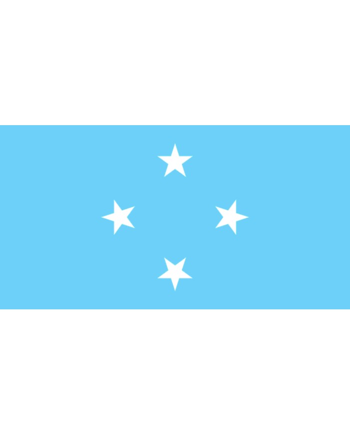 Bandera Micronesia exterior Bandera Micronesia exterior