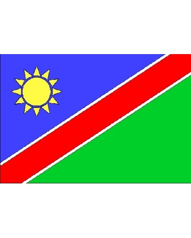 Bandera Namibia exterior
