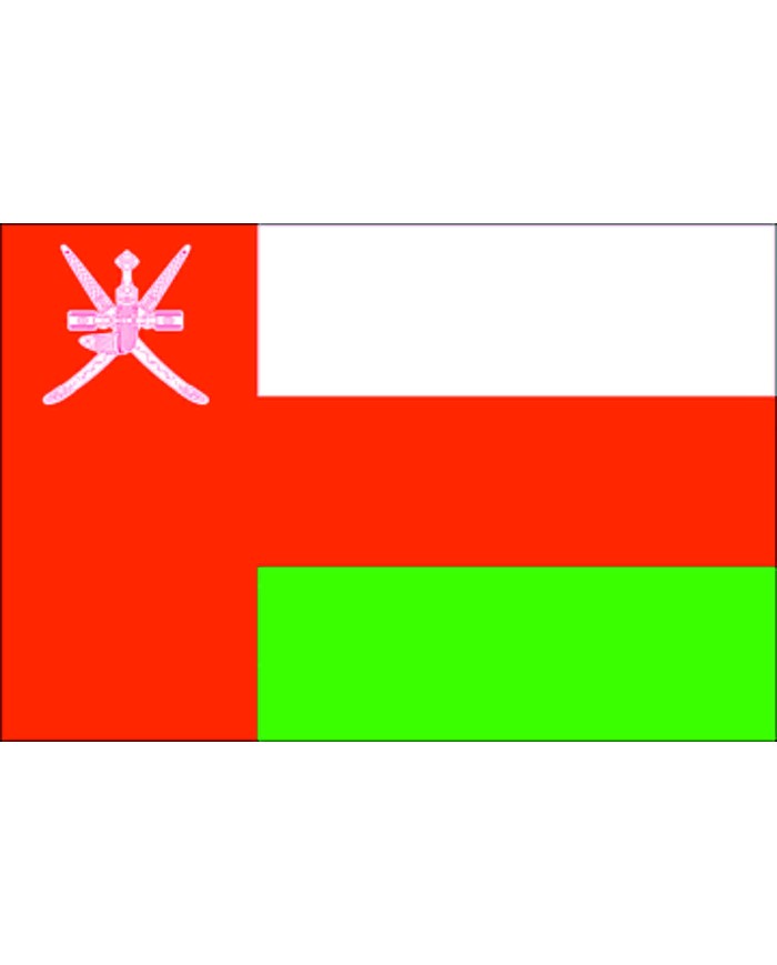 Bandera Omán exterior
