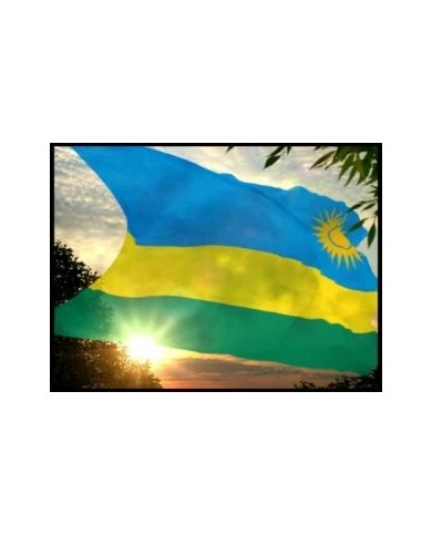 Bandera Ruanda exterior Bandera Ruanda exterior