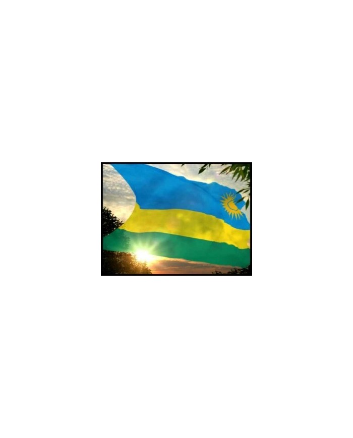 Bandera Ruanda exterior