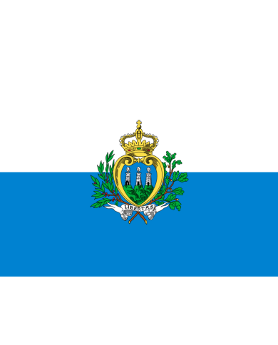 Bandera San Marino 10 x 15 cm. Bandera San Marino 10 x 15 cm.