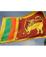 Bandera Sri Lanka exterior