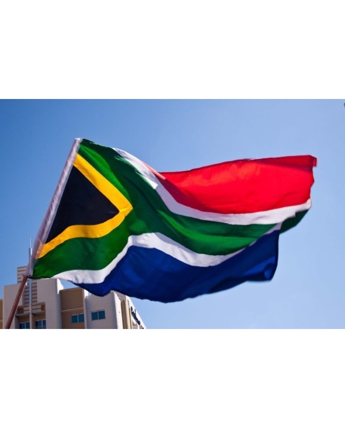Bandera Sudáfrica exterior