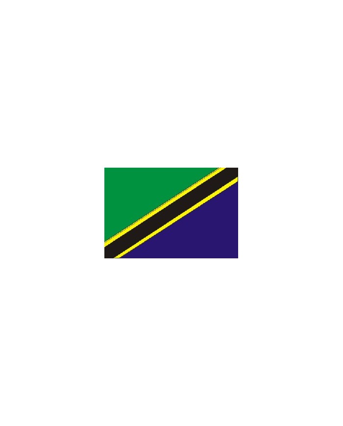 Bandera Tanzania 10 x 15 cm. Bandera Tanzania 10 x 15 cm.