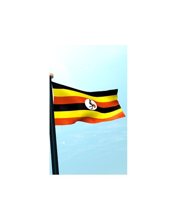 Bandera Uganda exterior Bandera Uganda exterior