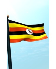 Bandera Uganda exterior Bandera Uganda exterior
