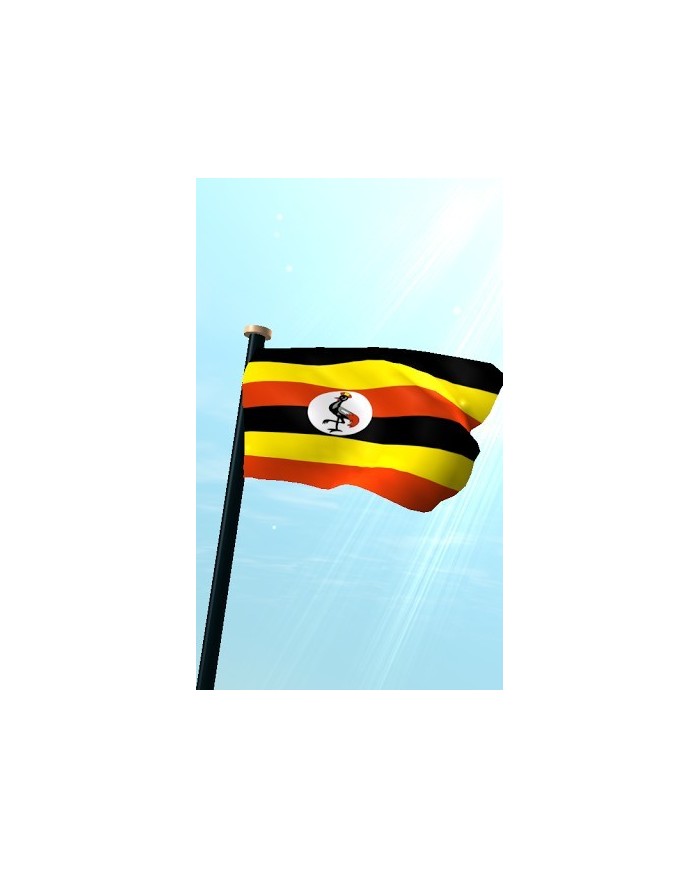Bandera Uganda exterior Bandera Uganda exterior