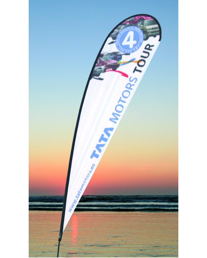 Mástil flexible fly banner . Mástil flexible fly banner .