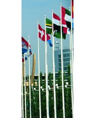 Mástil fibra vidrio driza externa Mástil fibra vidrio driza externa