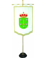 Estandarte con escudo personalizado Estandarte con escudo personalizado
