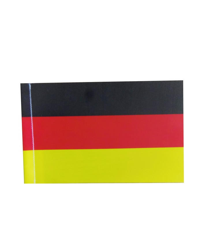 Bandera Alemania 10 x 15 cms.