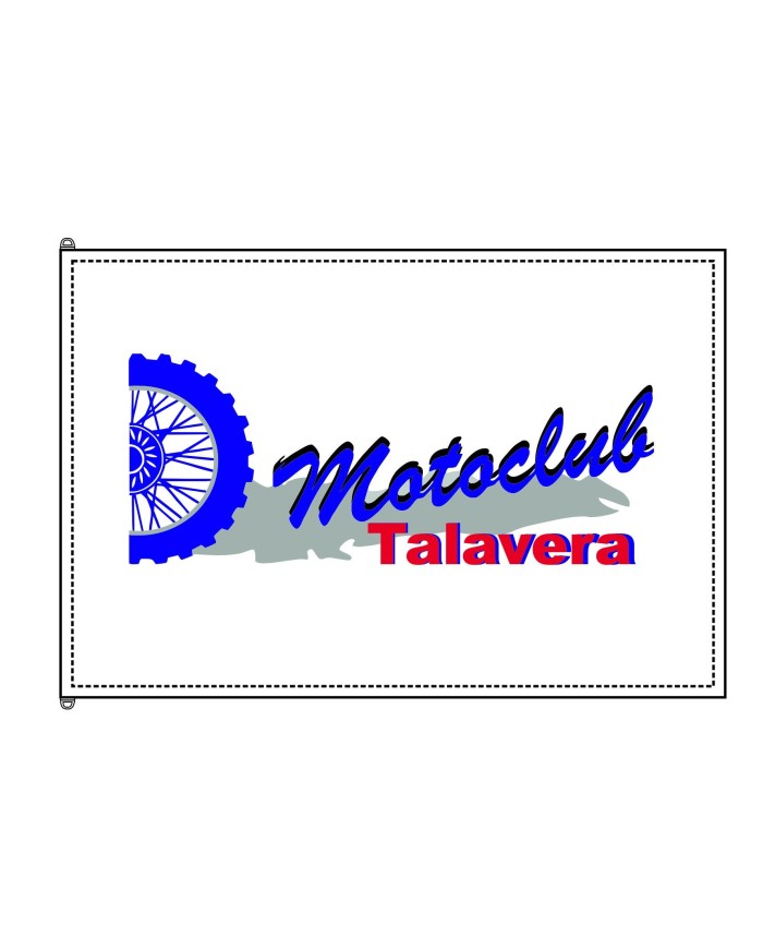 Bandera Moto Club Talavera
