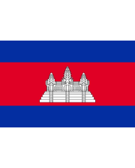 Bandera Camboya 10 x 15 cm.