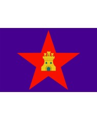 Bandera Pendón Estrellado de Castilla