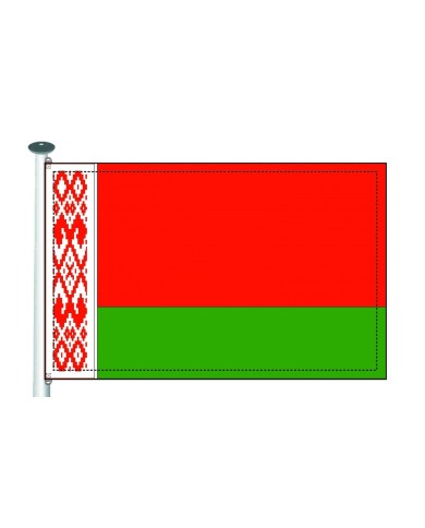 Bandera Bielorrusia exterior Bandera Bielorrusia exterior