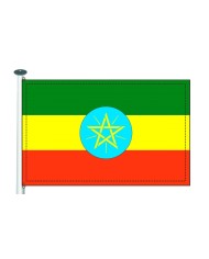Bandera Etiopia exterior Bandera Etiopia exterior